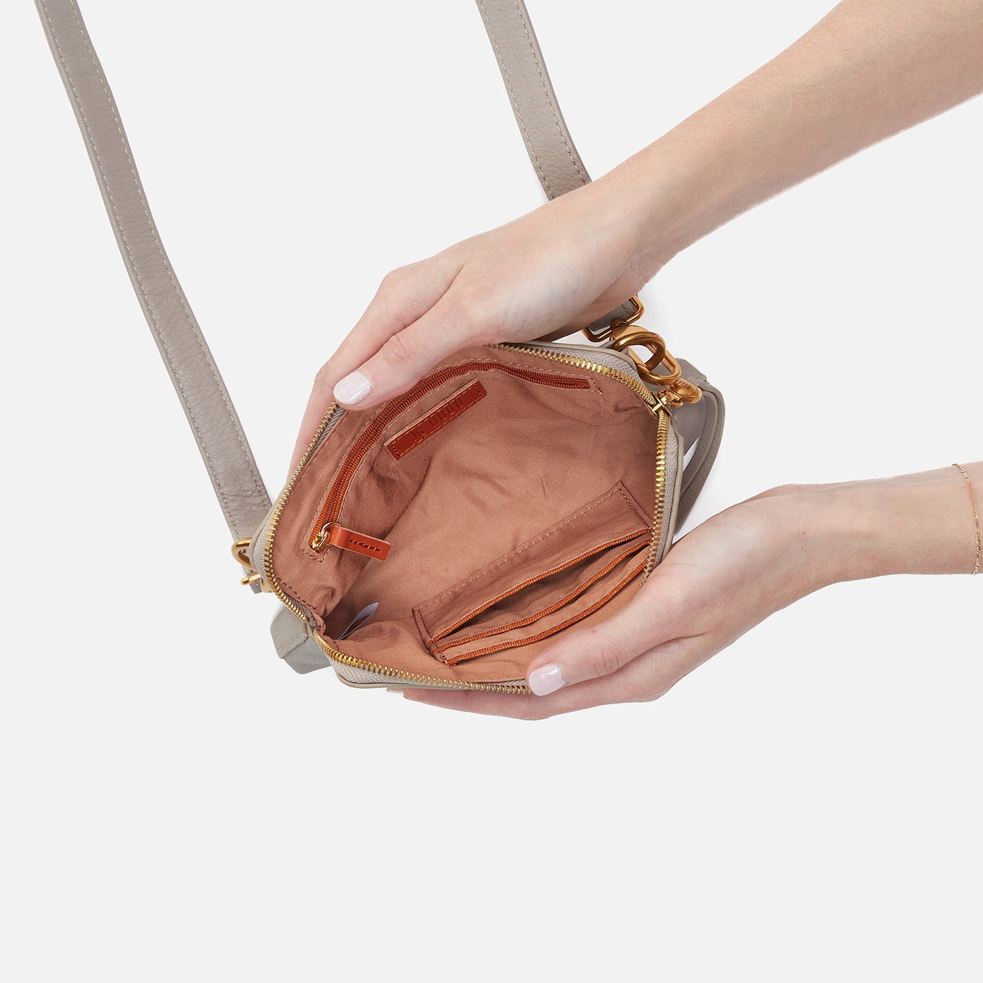 Hobo Bags “Fern” Slim Belt Bag - Taupe