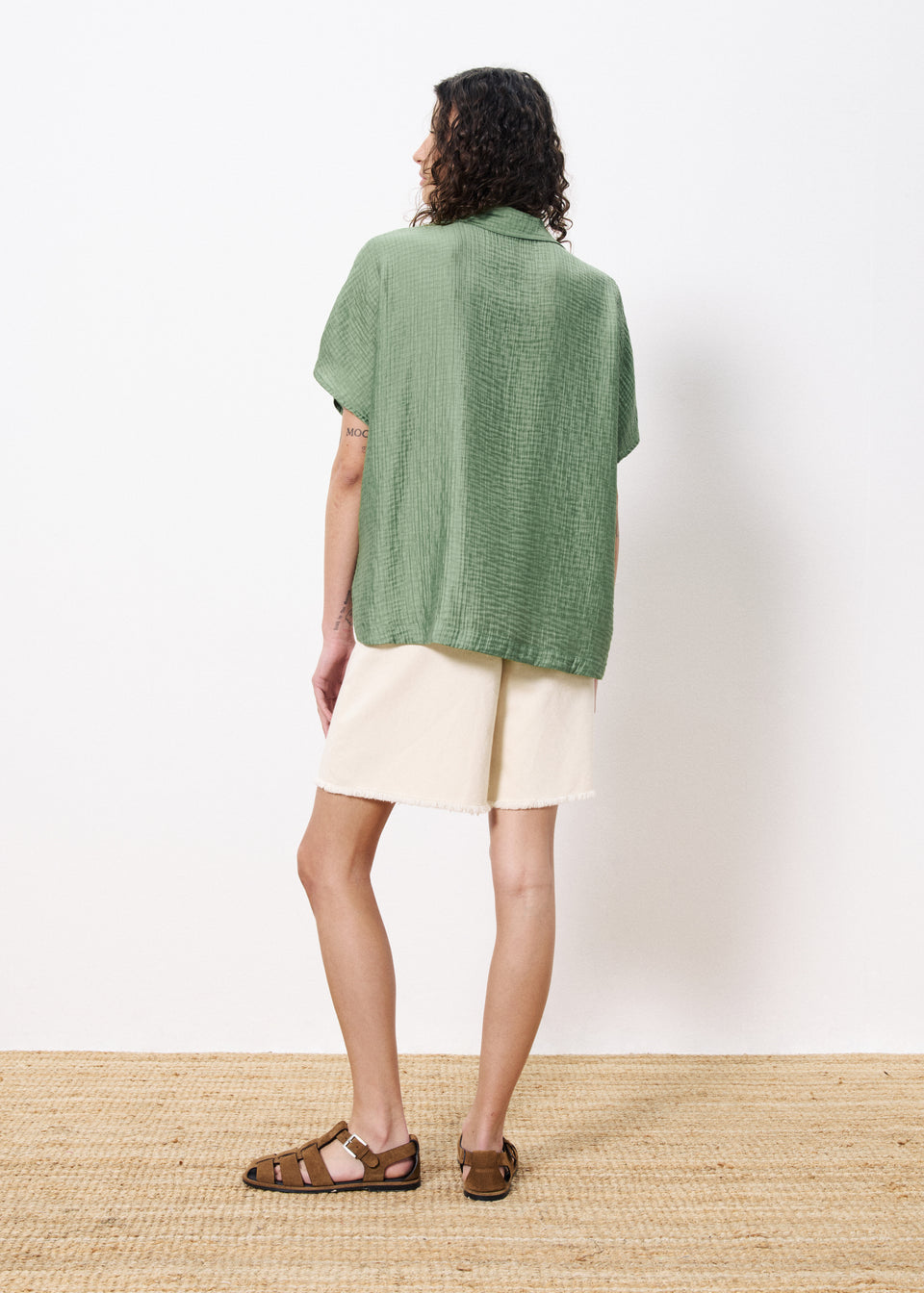 FRNCH Paris Chemisse Abiba Blouse - Vert