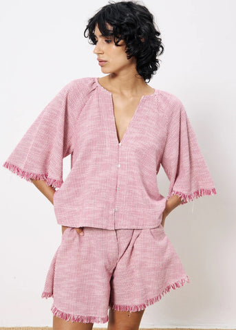FRNCH Paris Alyssia Top - Fuschia
