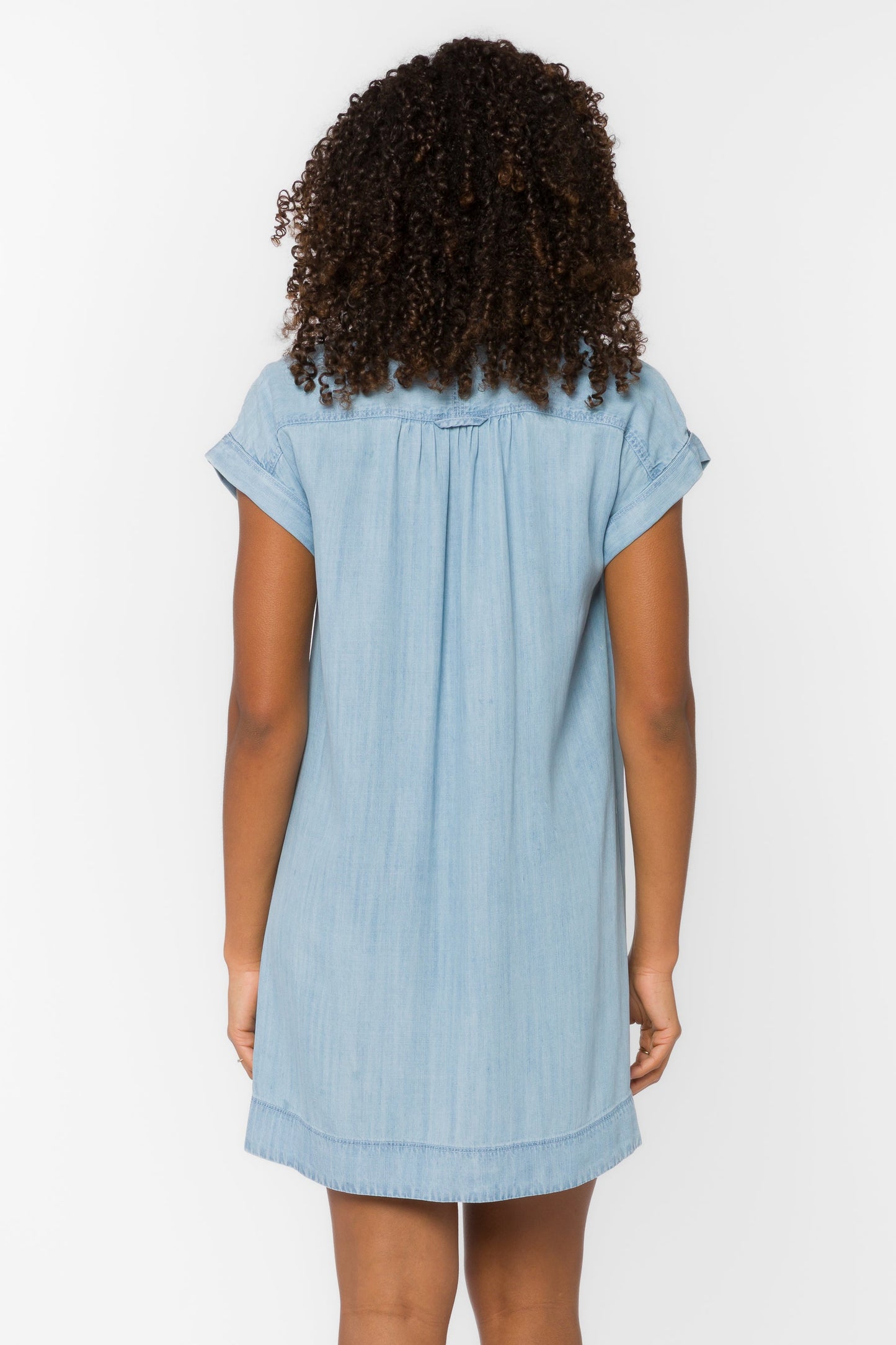 Velvet Heart "Starla" S/S Popover Dress-Malibu