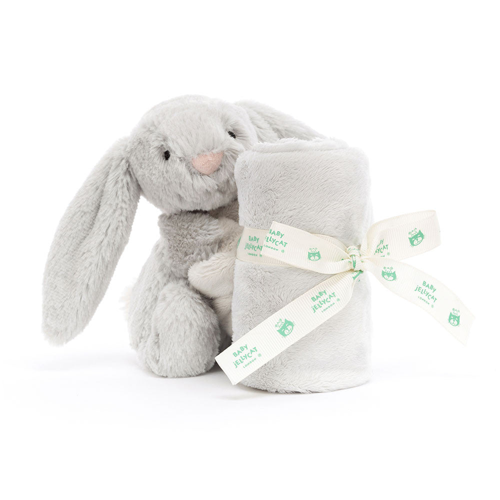 Jellycat Bashful Bunny Soother - Silver