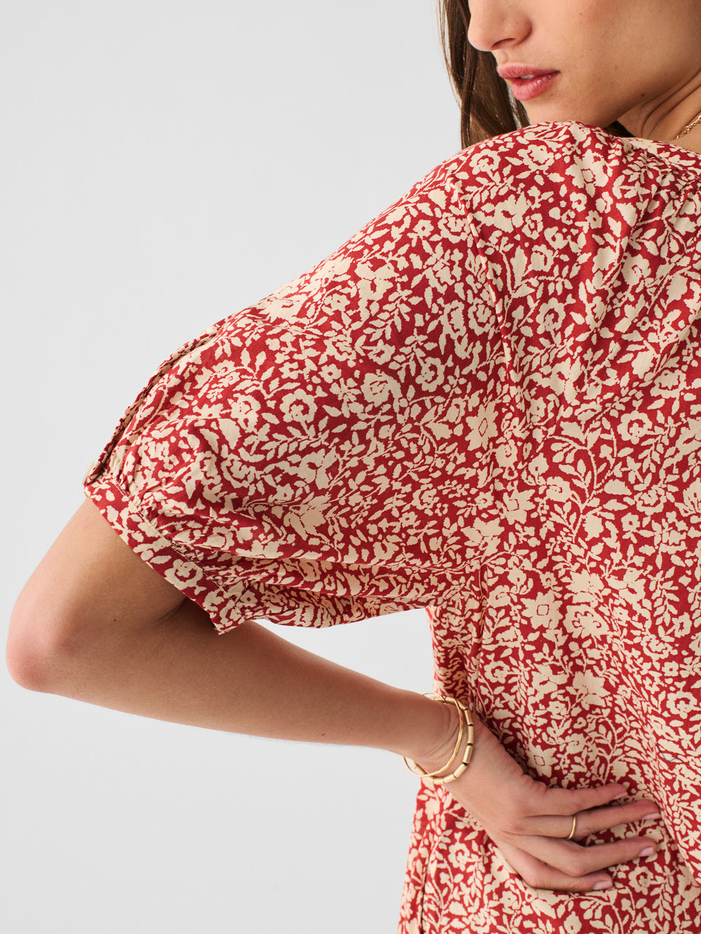 Faherty Carmel Dress-Spice Sunrise Floral