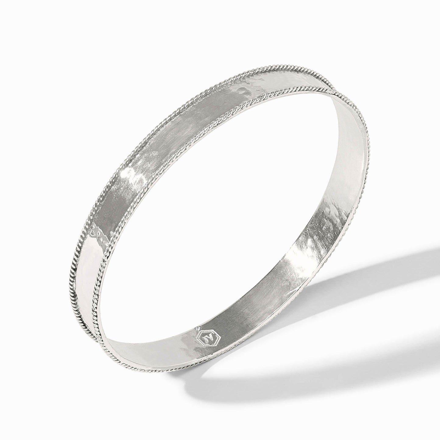 Julie Vos “Savoy” Silver Bangle- Medium