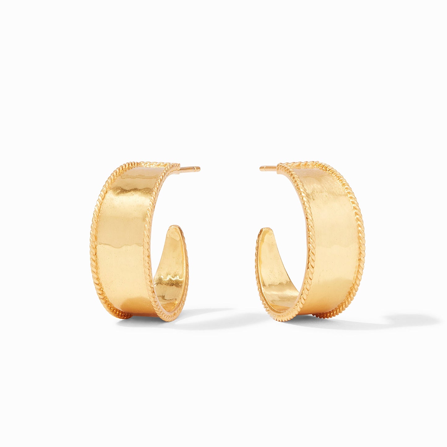 Julie Vos "Savoy" Hoop-Gold Small
