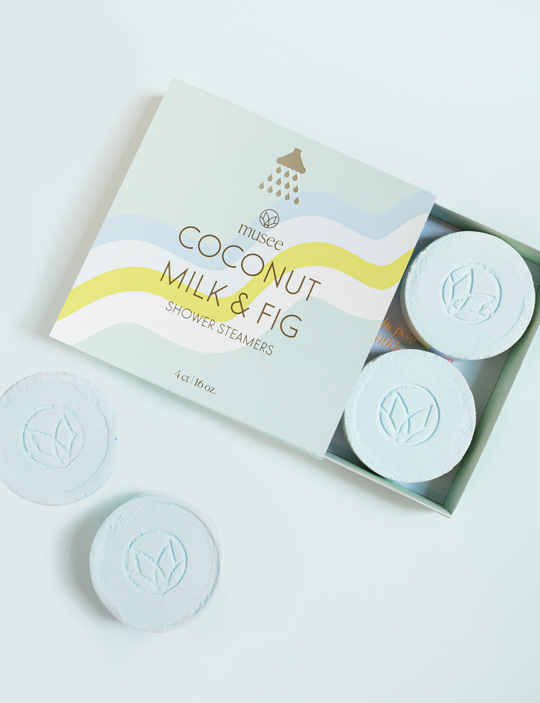 Musee Bath "Coconut Milk & Fig" Shower Steamers