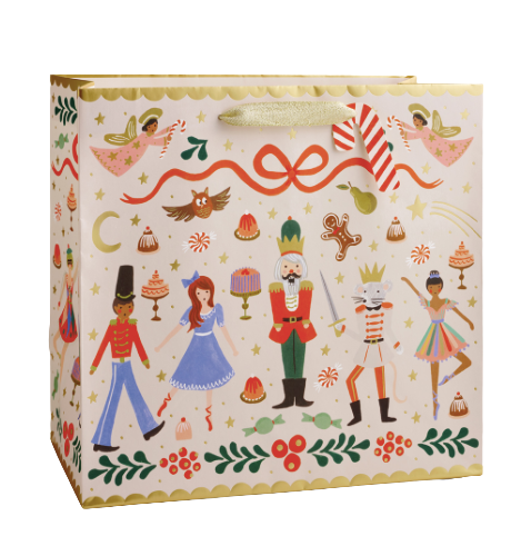 Rifle Paper Co. “Nutcracker Sweets” Gift Bags - Available in 3 Sizes