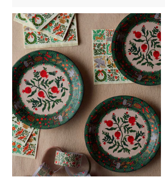 Rifle Paper Co. “Christmastide” Small Plates