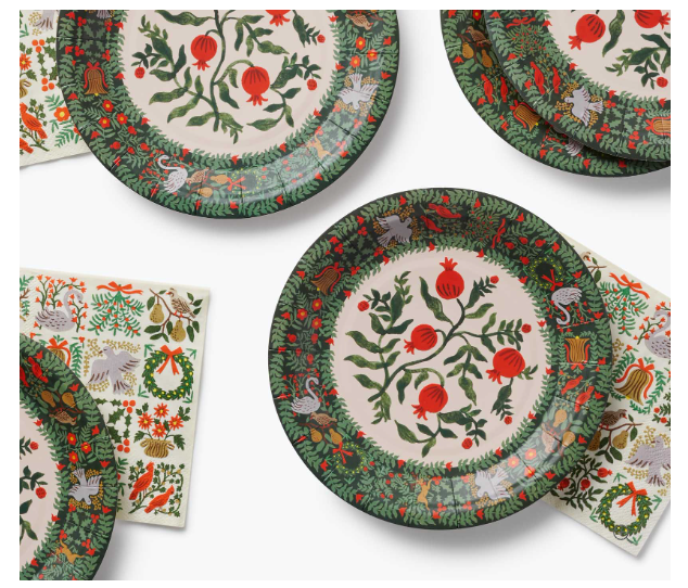 Rifle Paper Co. “Christmastide” Small Plates