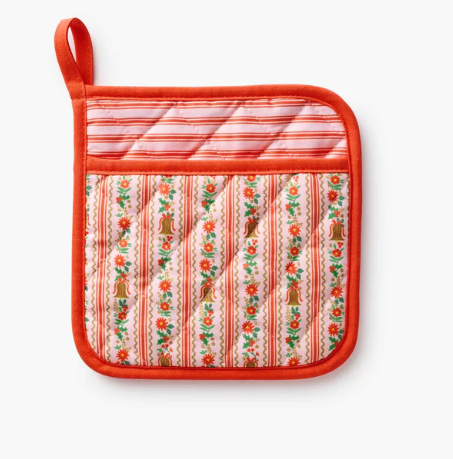 Rifle Paper Co. “Holly Jolly” Pot Holder