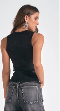 Elan “Elsa” Tank - Black