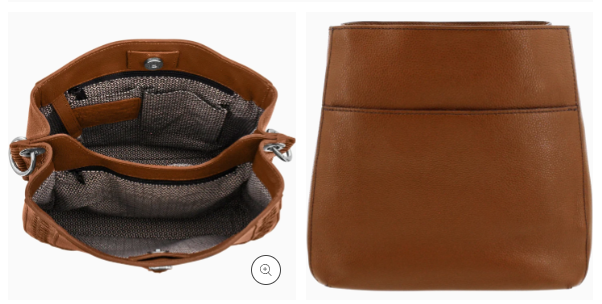 Brighton Georgia Convertible Hobo, Bourbon