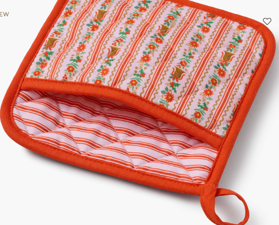 Rifle Paper Co. “Holly Jolly” Pot Holder