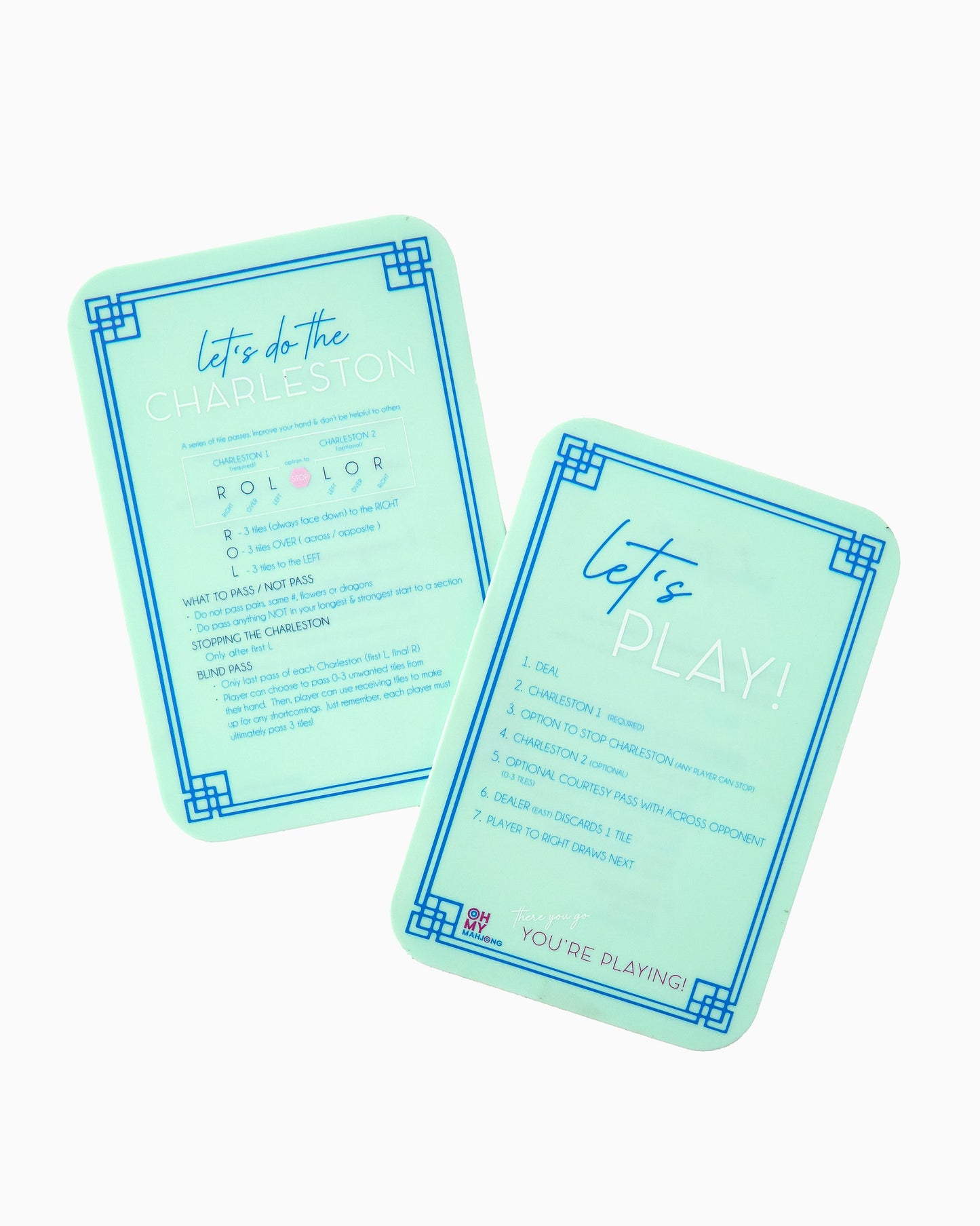 Oh My Mahjong Shufflers-Mint