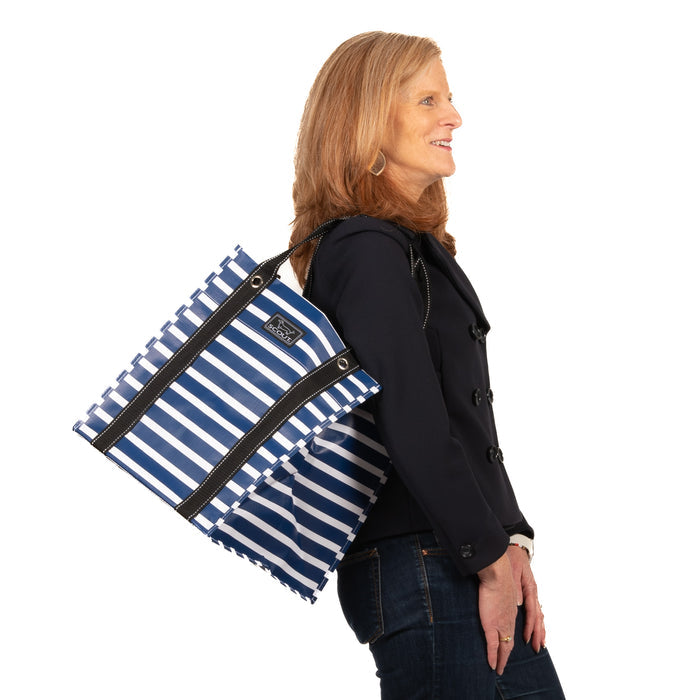 Scout Bags “Nantucket Navy” Bagette Market Tote