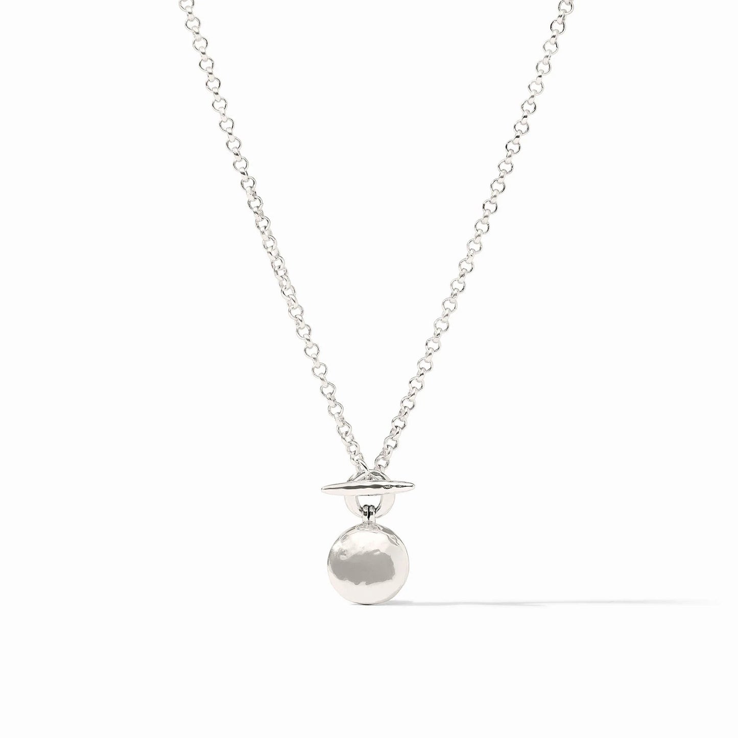 Julie Vos- "Solara Delicate 17.5” Necklace"- Silver
