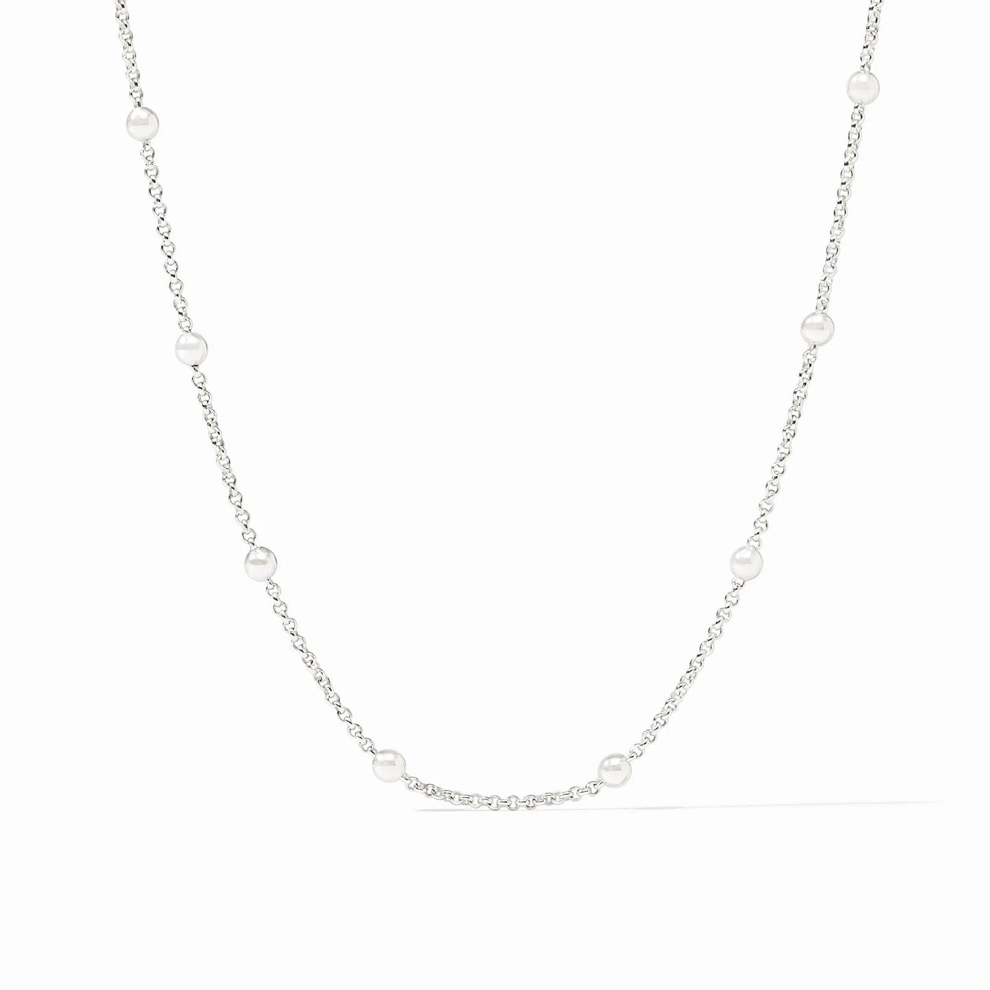 Julie Vos "Solara Delicate 18.5”Necklace"- SIlver