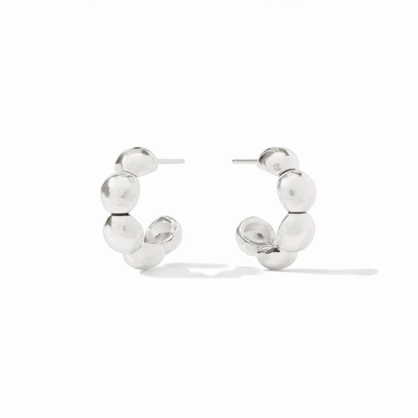 Julie Vos "Solara Nova Hoop"- Silver Small