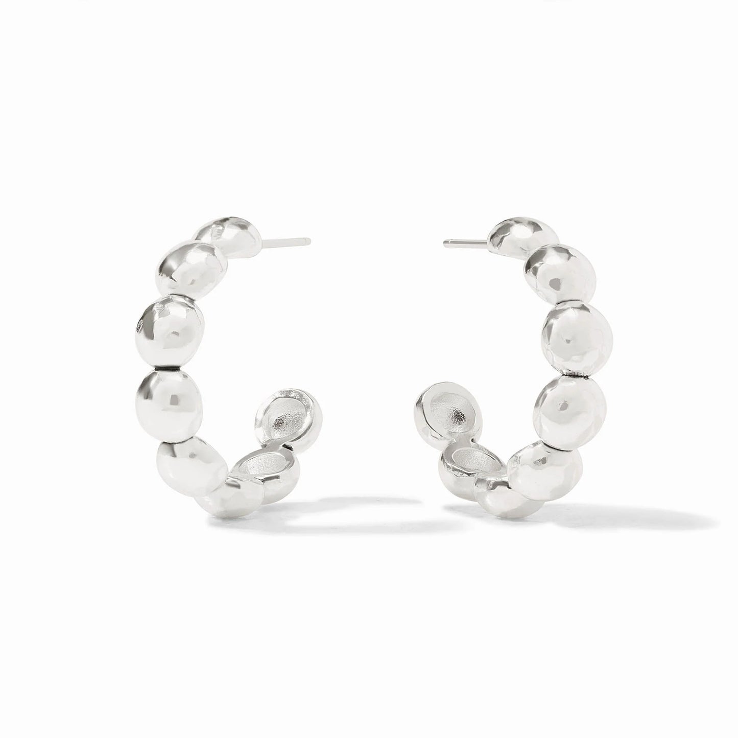 Julie Vos "Solara Nova Hoop"- Silver Medium