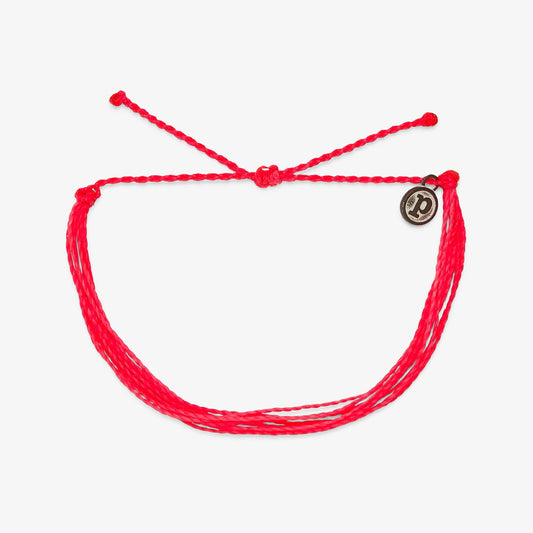 Puravida Original Solid Bracelet- Neon Pink