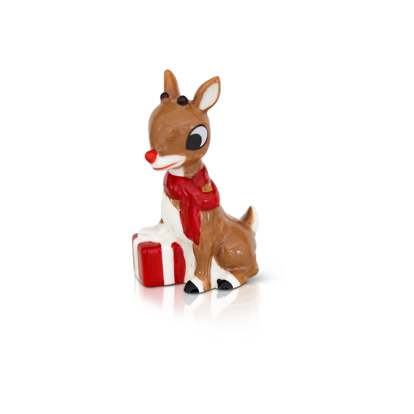 A285 Nora Fleming Rudolph the Red-Nose Reindeer Mini