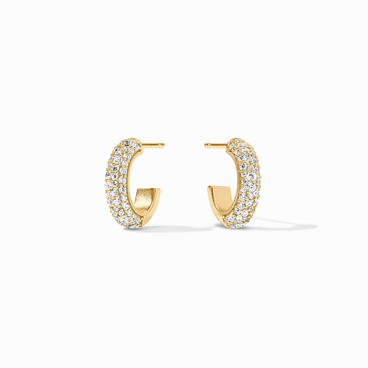 Julie Vos Stardust Hoop - CZ Medium