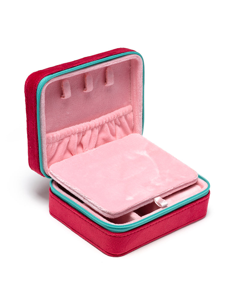 Living Royal Jewelry Zip Case-Strawberry