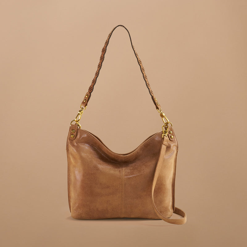 Hobo Bags "Pier" Shoulder Bag-Whiskey