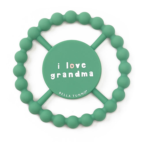 Bella Tunno "I Love Grandma" Happy Teether