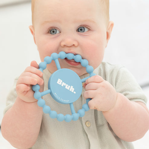 Bella Tunno "Bruh." Happy Teether