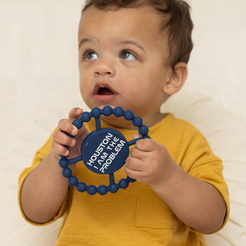 Bella Tunno "Houston I Am the Problem" Happy Teether