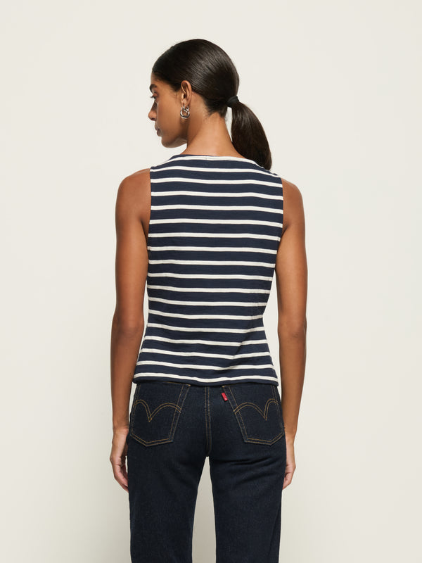 Nation LTD "Terri" Tank-Playa Stripe