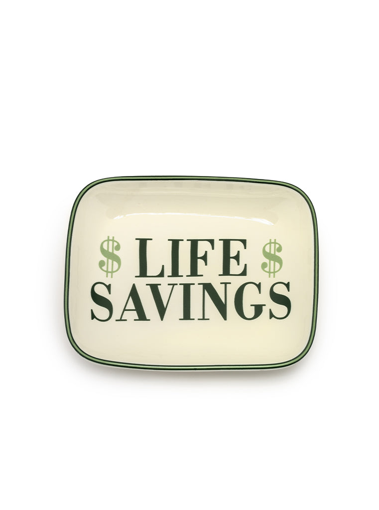 Living Royal Trinket Tray- Life Savings