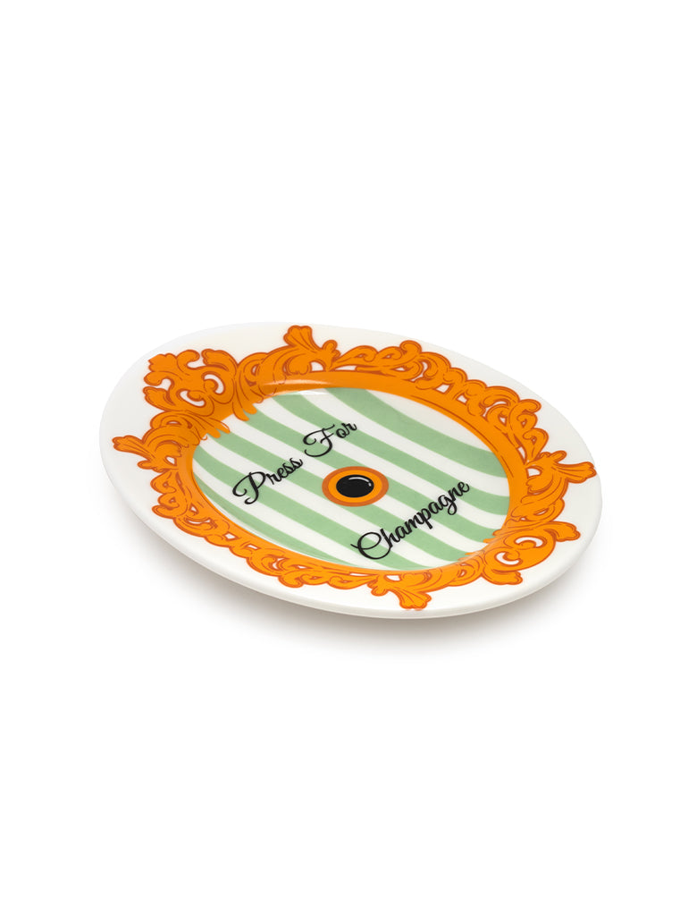 Living Royal Trinket Tray- Push for Champagne