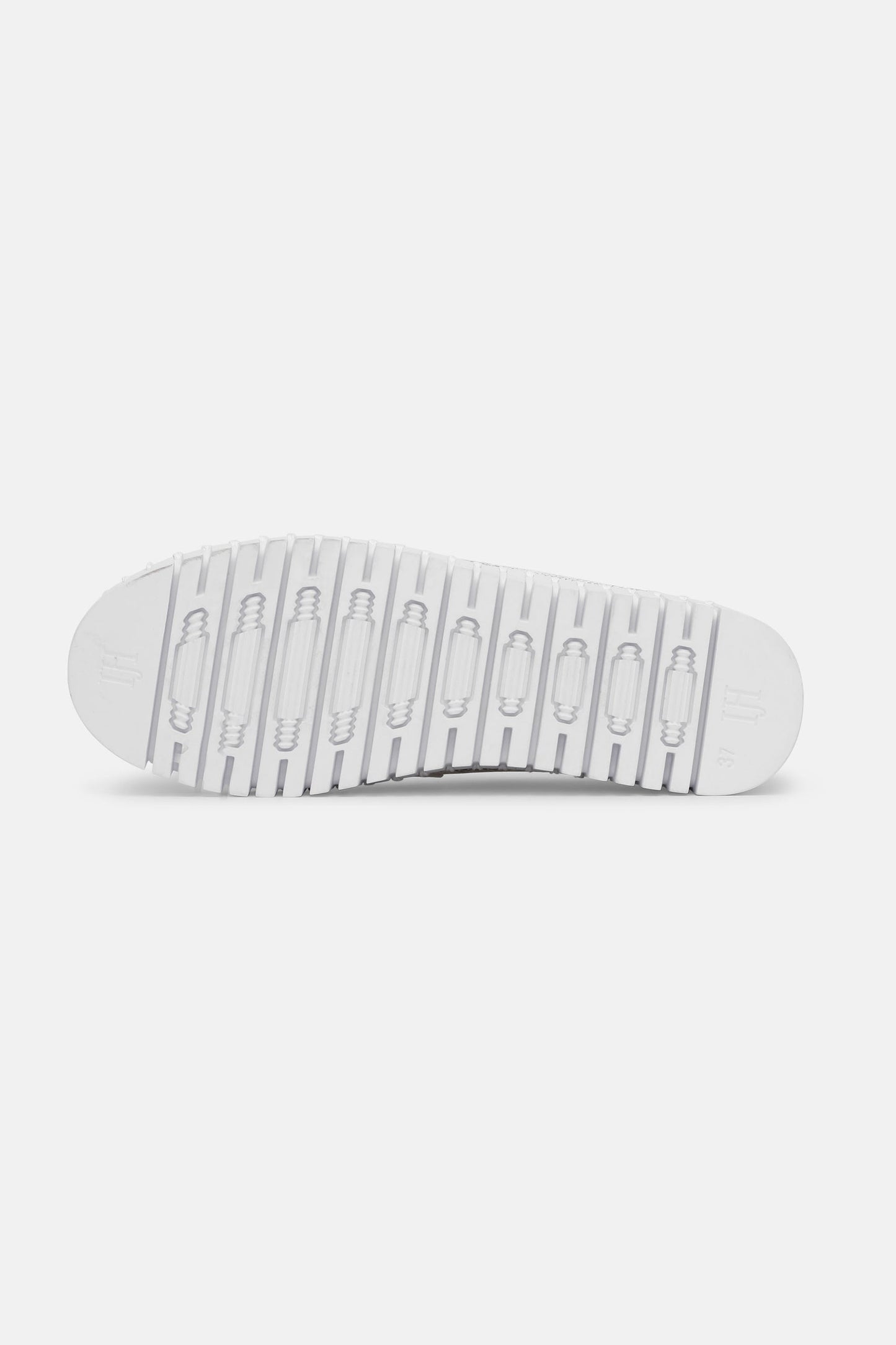 Ilse Jacobsen Tulip Flats With Shiny Snakeskin - White