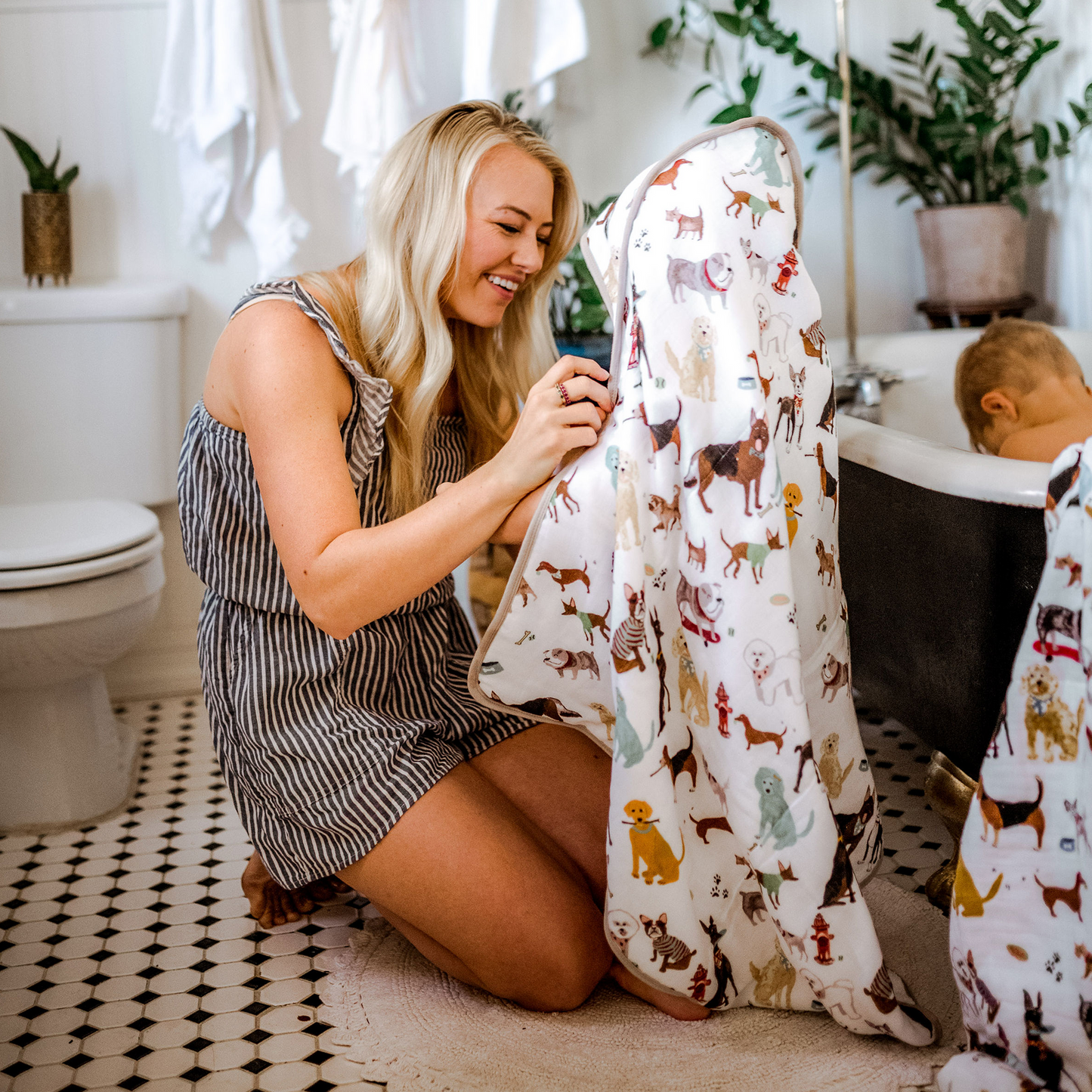 Little Unicorn Infant Hooded Towel - Woof