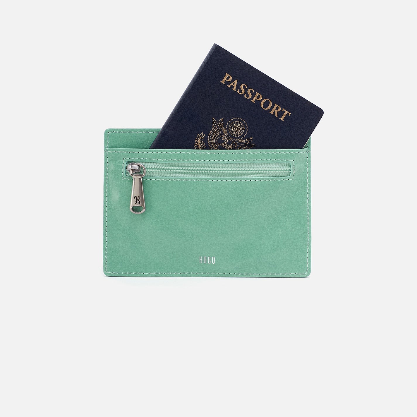 Hobo Bags "Euro" Slide Card Case-Seaglass