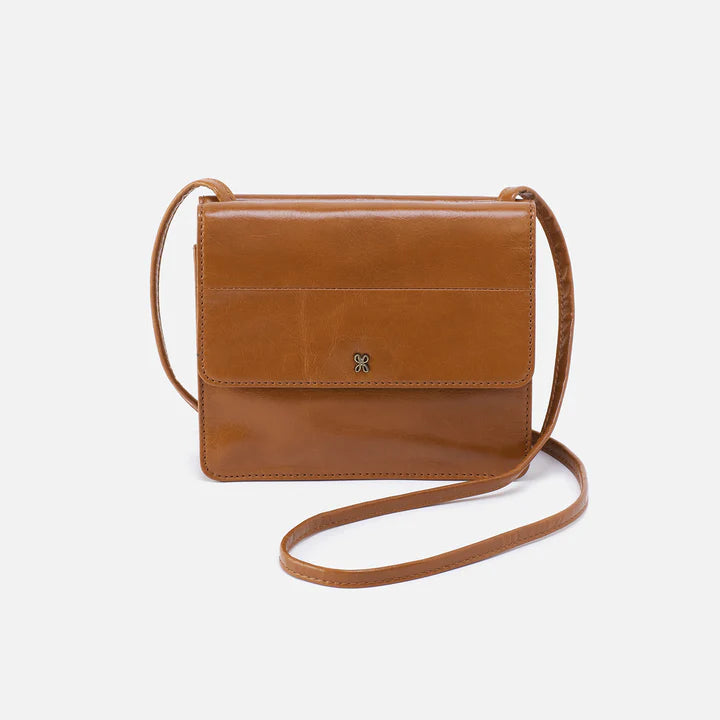 Hobo Bags “Jill” Wallet Crossbody-Truffle