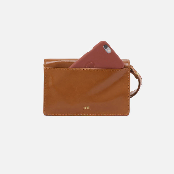 Hobo Bags “Jill” Wristlet-Truffle