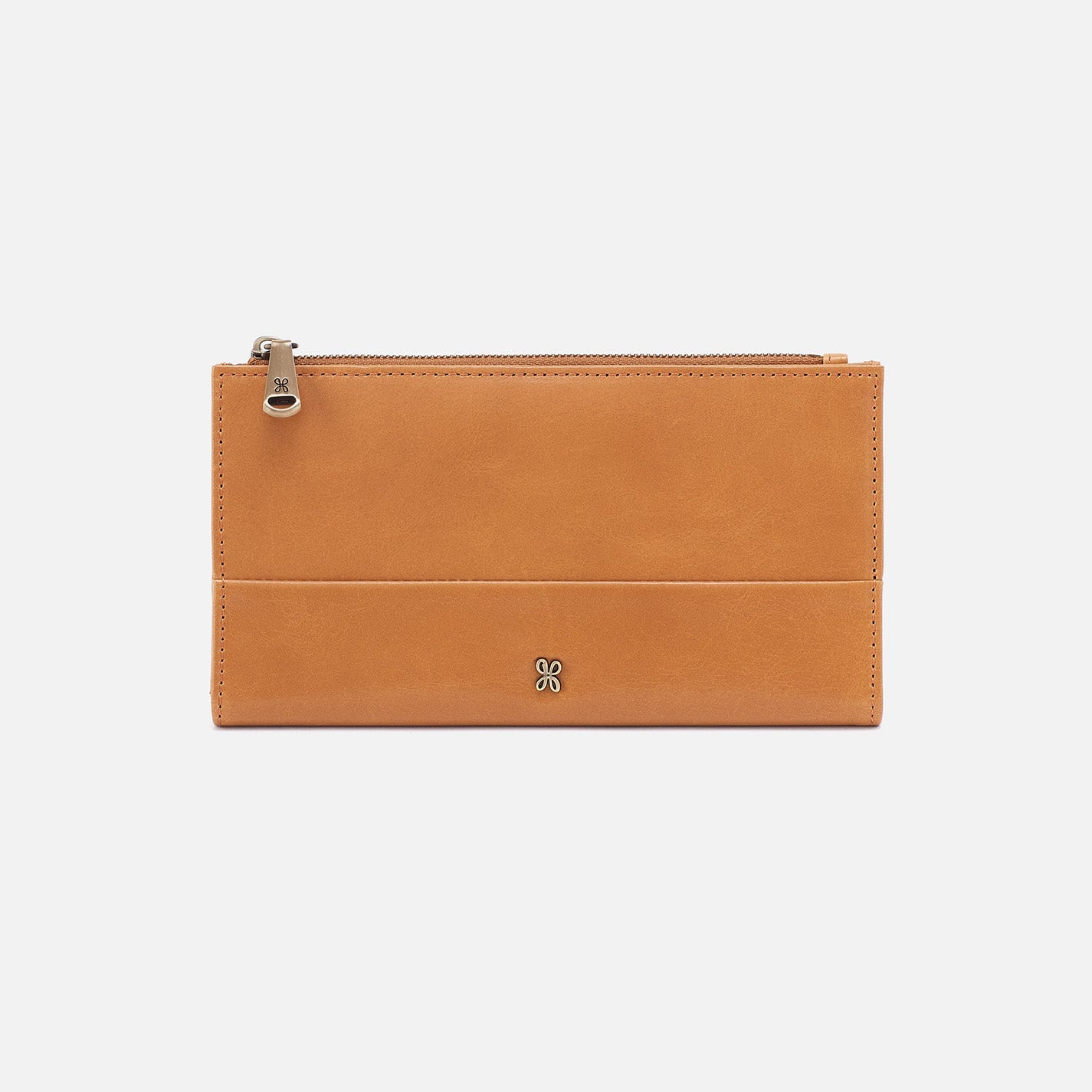 Hobo Bags "Jill" Large Bifold Wallet-Natural