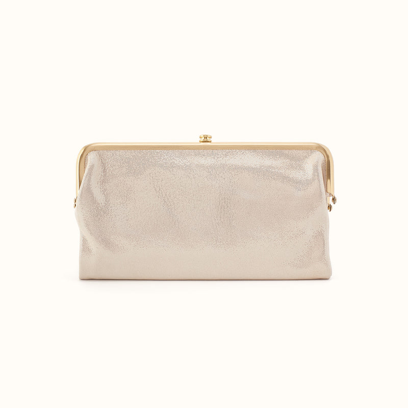 Hobo Bags “Lauren” Clutch Wallet - Sand Shimmer