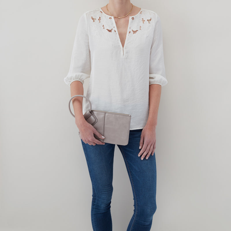 Hobo Bags "Sable" Wristlet- Natural