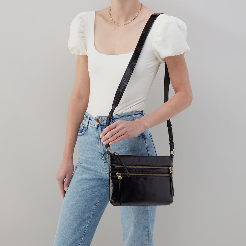 Hobo Bags “Billie” Crossbody-Black