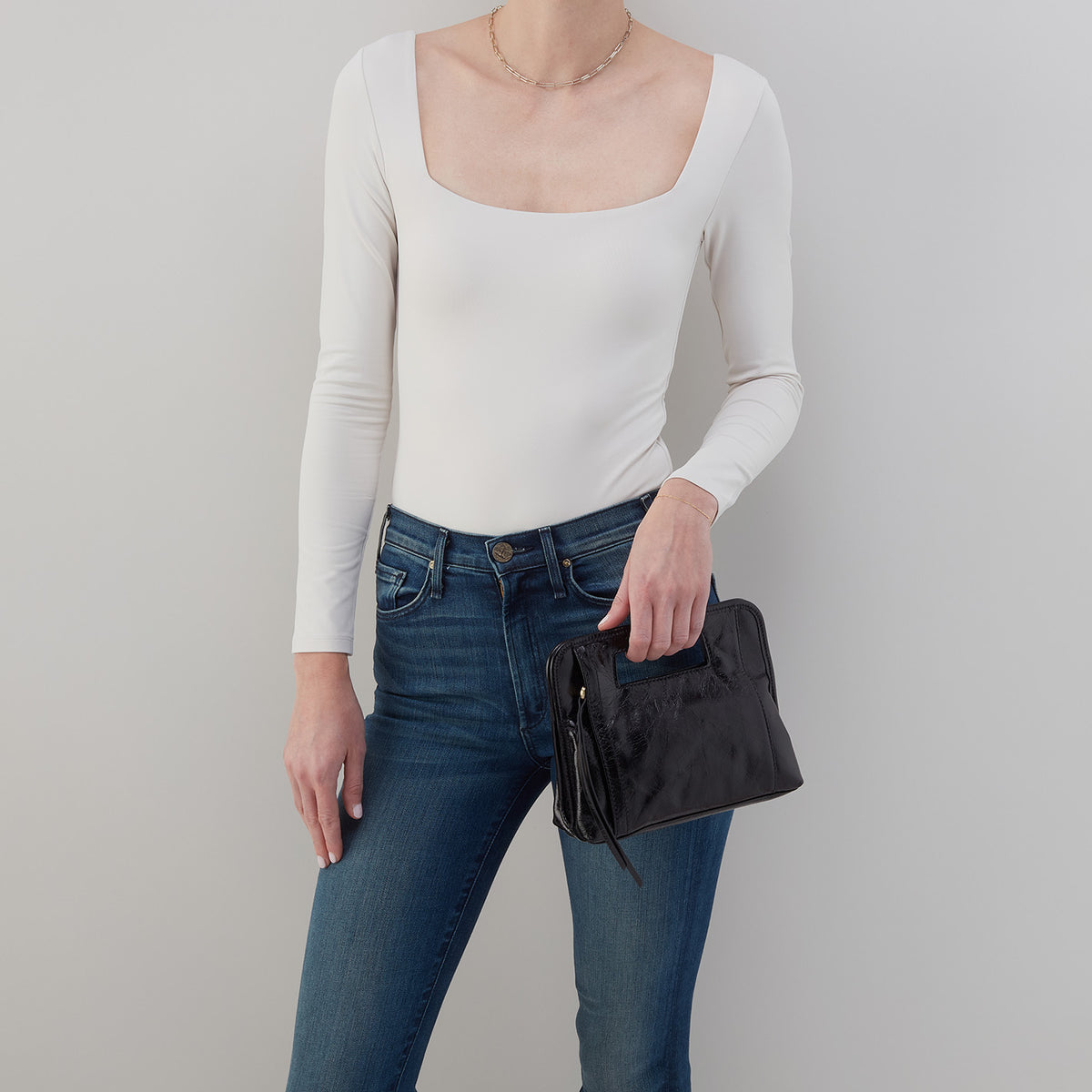 Hobo Bags "Ace" Clutch-Black
