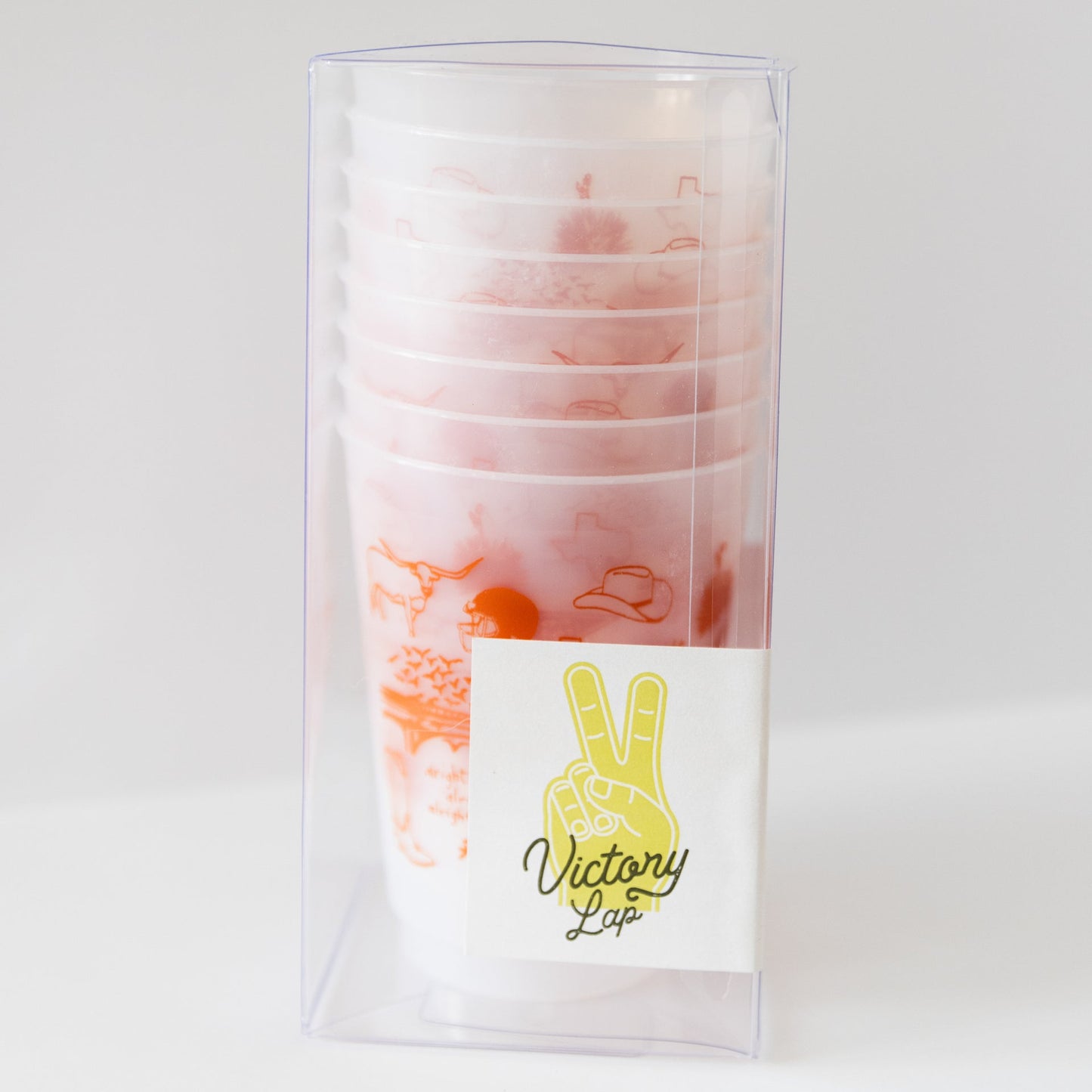 Victory Lap Shatterproof Cups - Set of 8-Austin, Texas