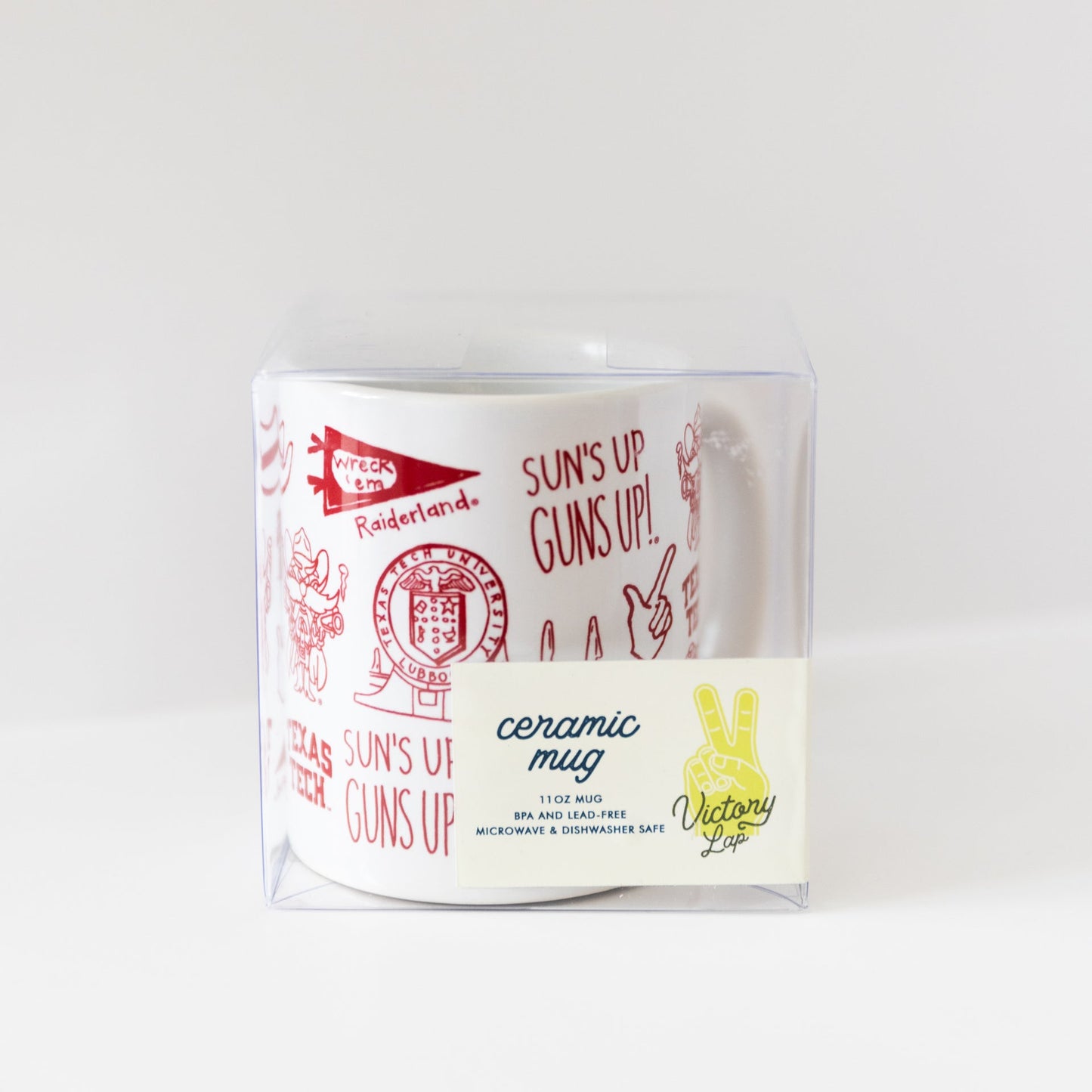 Victory Lap Mug-Texas Tech