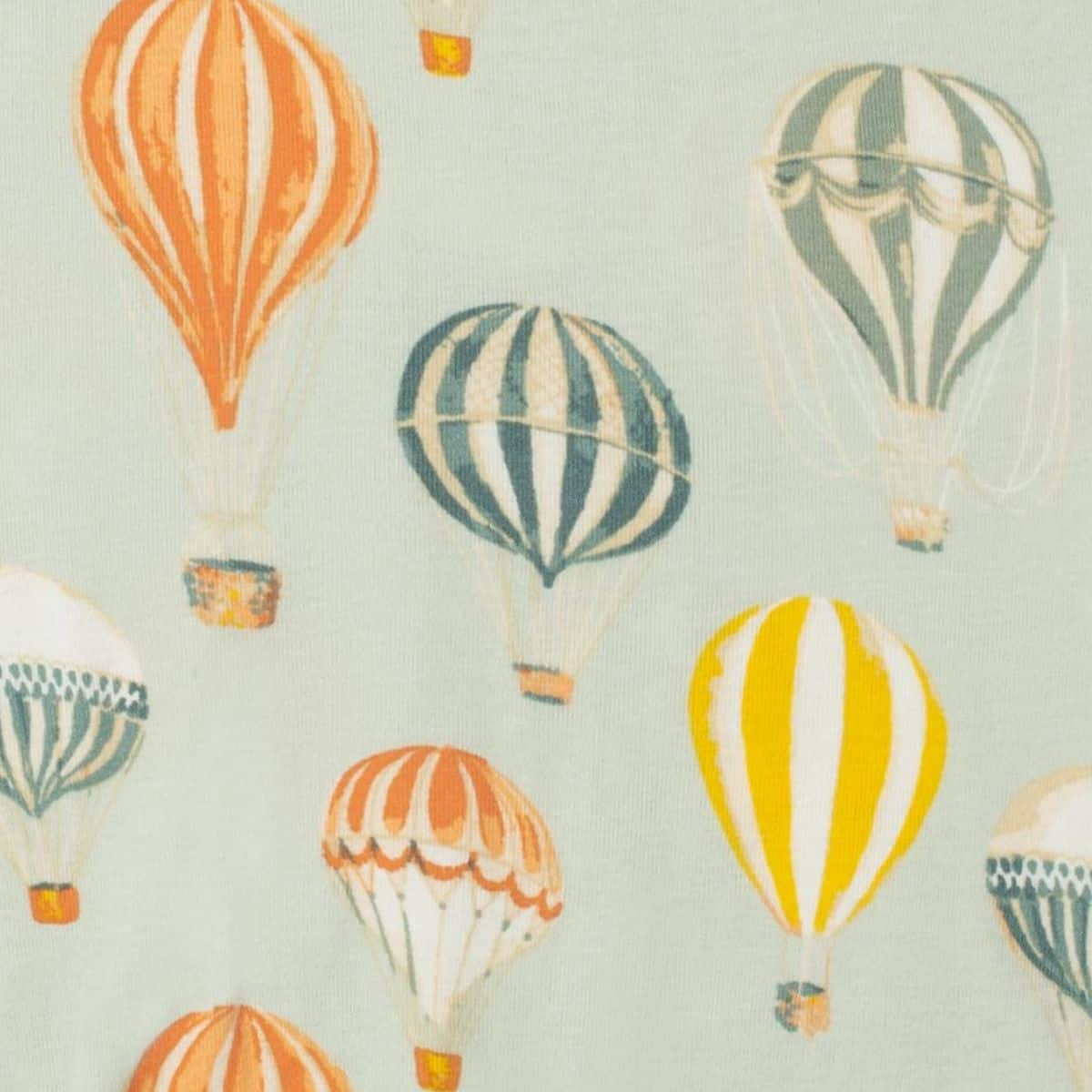 Milkbarn Kids "Vintage Balloons" Organic Cotton Three-Layer Kerchief Bib