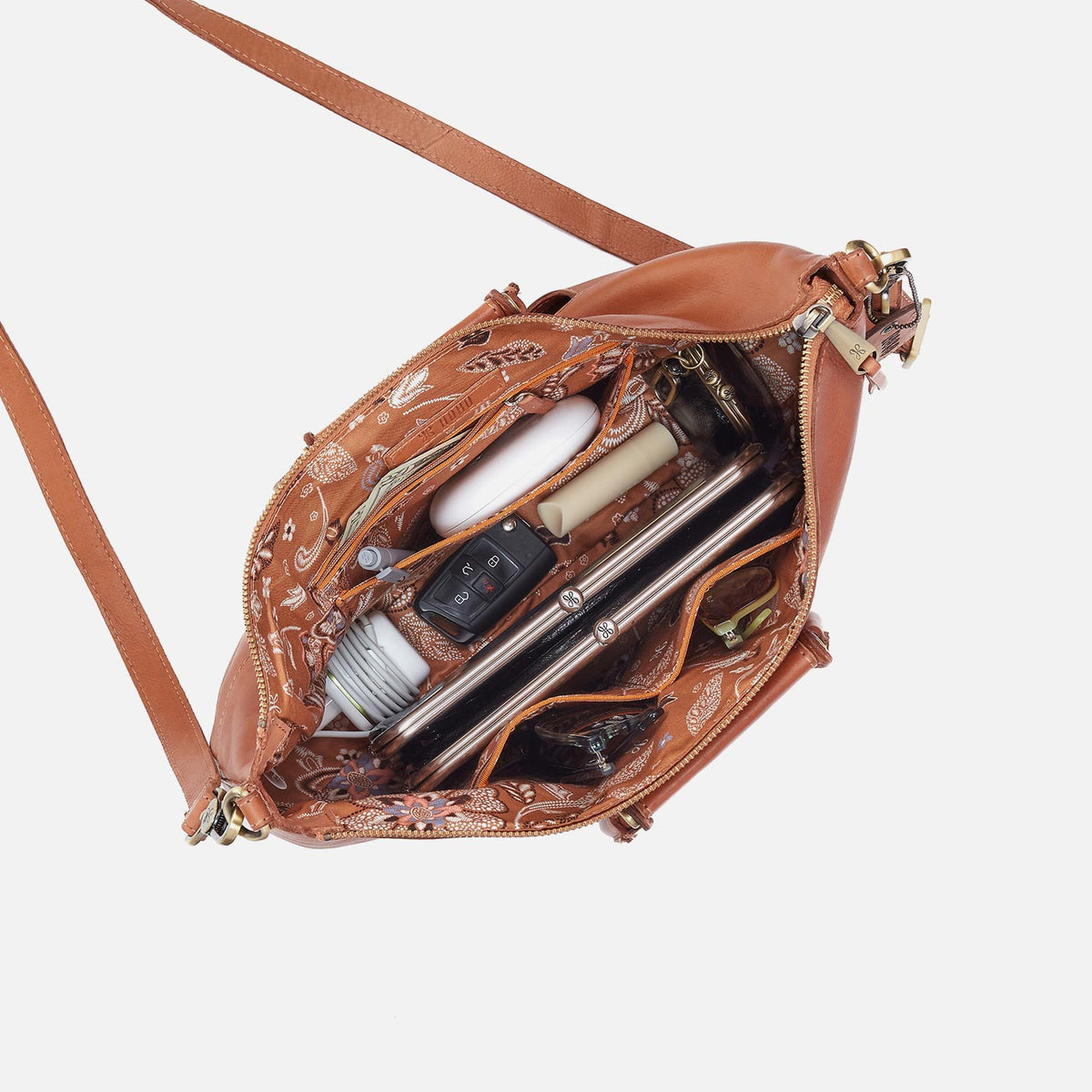 Hobo Bags “Sheila” Large Crossbody-Harvest Wheat