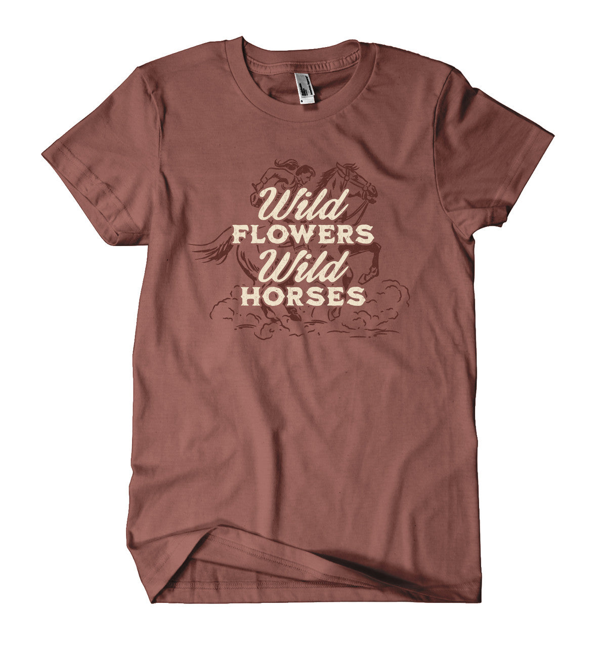 "Wild Flowers Wild Horses" T-Shirt