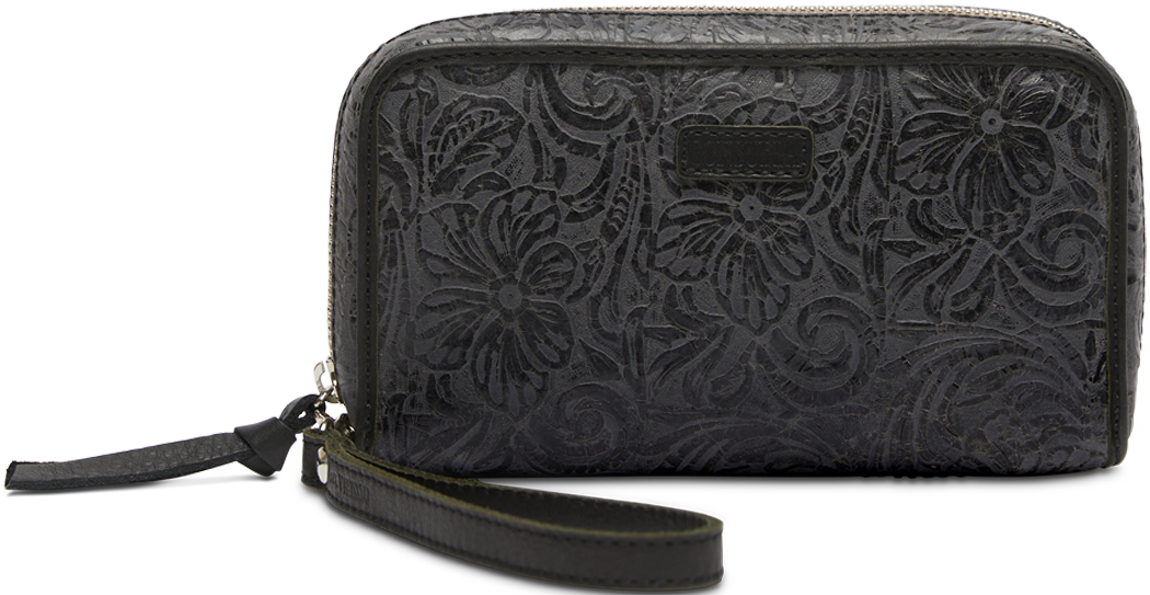 Consuela Wristlet Wallet-Steely