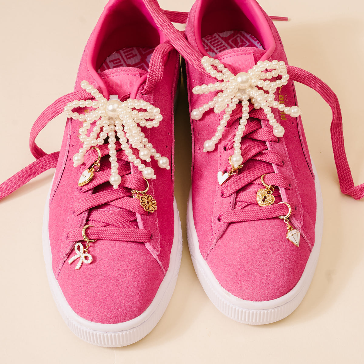 The Darling Effect Dazzle Shoe Charm Pack-Pretty in Pearl
